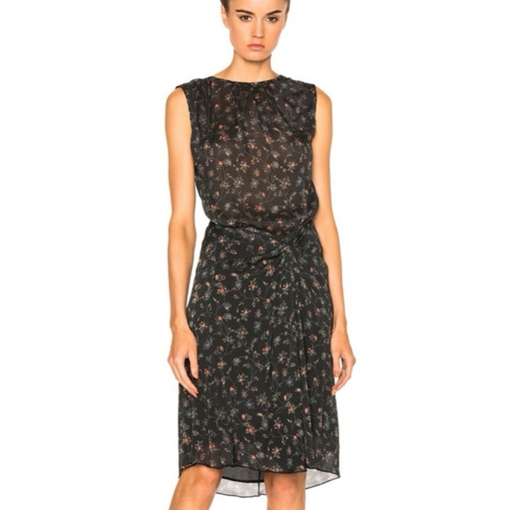 Isabel Marant Black Taos Patterned Dress